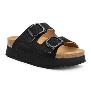Papuci pentru femei Scholl Lucie Suede black
