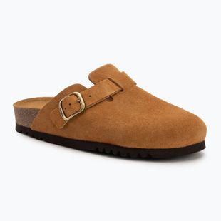 Papuci pentru femei Scholl Fae Suede cognac