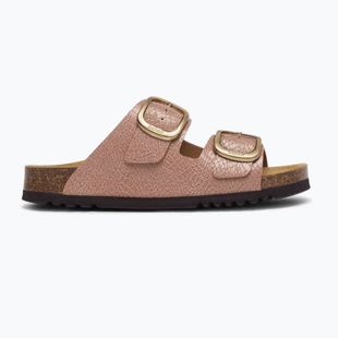 Papuci pentru femei Scholl Noelle Syntetic Reptile dusty pink