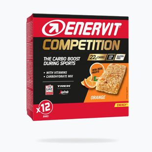Set de batoane energizante Enervit Competition 12 pcs x 30 g orange
