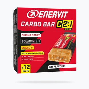 Set de batoane energizante Enervit C2:1 Carbo Pro 12 pcs x 45 g no flavour