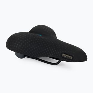 Șa de bicicletă SAN MARCO Trekking Gel Large 30-60° negru
