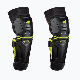 Apărători de cot pentru copii Bluegrass Big Horn negru și verde 3PP006S020