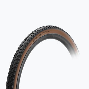 Anvelopă de bicicletă Pirelli Cinturato Gravel Mixed TLR Classic 700 x 40C black/brown