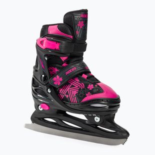 Patine pentru copii Roces Jokey Ice 3.0 Girl black/pink