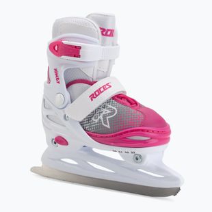 Patine pentru copii Roces Jokey Ice X white/pink