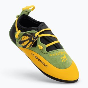 Încălțăminte de cățărare pentru copii La Sportiva Stickit lime/ yellow