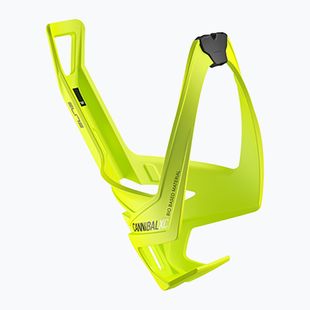 Coș pentru bidon Elite Cannibal XC Bio Based yellow fluo
