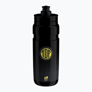 Bidon pentru bicicletă Elite FLY Teams Tour De France 2024 750 ml black