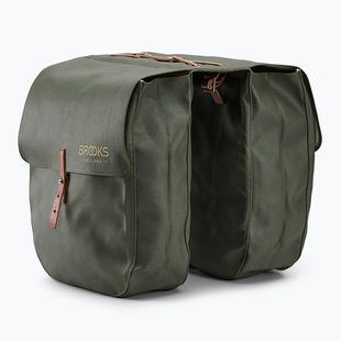 Geantă de bicicletă Brooks England Brick Lane Panniers 30 l sage green/honey