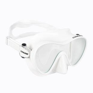 Mască de scufundări Cressi F1 albă ZDN283000