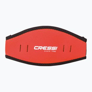 Capac de neopren pentru curea de mască Cressi Neoprene Mask Strap Cover red