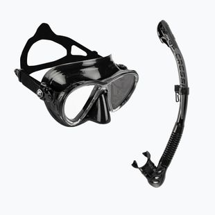 Set de scufundări Cressi Big Eyes Evolution + mască Alpha Ultra Dry + snorkel negru WDS337550
