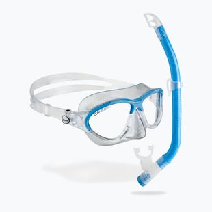 Set de scufundări pentru copii Cressi Moon + Top blue