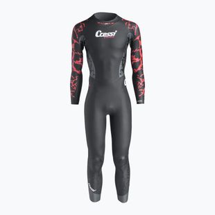 Spumă de înot pentru bărbați Cressi Kuwae 2/3/4 mm black/red