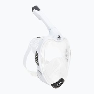Mască completă pentru snorkelling Cressi Bali Full Face white/black