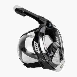 Mască completă pentru snorkelling Cressi Bali Full Face black/grey