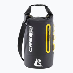 Sac impermeabil Cressi Ocelot Dry Bag 10 l black/yellow