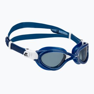 Ochelari înot Cressi Flash blue metal/white smoked