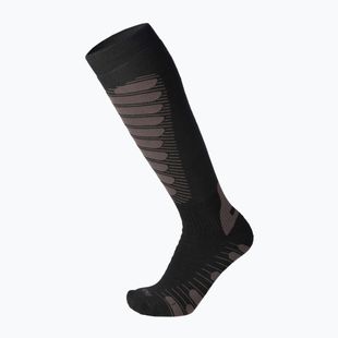 Șosete de schi Mico Heavy Weight Superthermo Primaloft Merino Ski nero grigio
