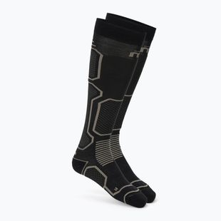 Șosete de schi Mico Medium Weight Warm Control Ski nero grigio