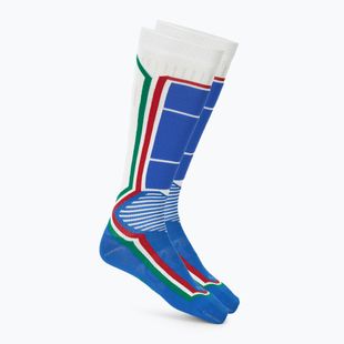 Șosete de schi Mico Light Weight Odor Zero X-Static Ski bianco