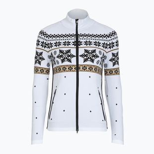 Bluză termoactivă pentru femei Newland Jadis Full Zip white/black
