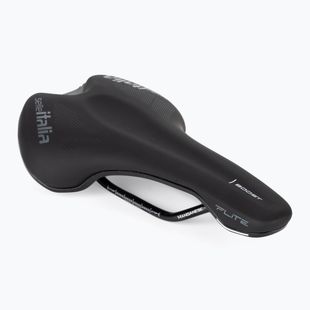 Șa de bicicletă Selle Italia Flite Boost Tm Manganese Rail Soft-Tek neagră SIT-017A320MHC001