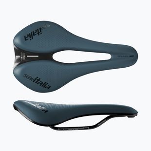 Șa de bicicletă  Selle Italia Novus Boost Evo Gravel TM Superflow, Manganese Rail, Soft-Trek blue