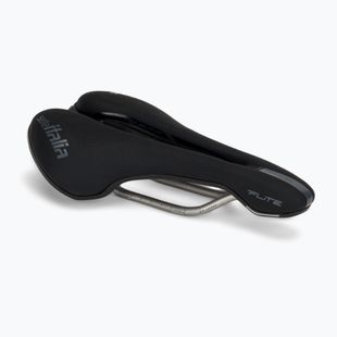 Șa de bicicletă Selle Italia Flite Boost Gravel Superflow, Fibra-Tek, Light Gel black