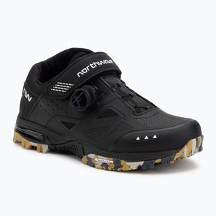 Încălțăminte de ciclism MTB pentru bărbați Northwave Enduro Mid 2 black/camouflage