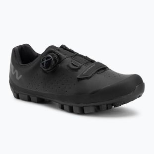 Încălțăminte de ciclism MTB pentru bărbați Northwave Hammer Plus Wide black/dark grey