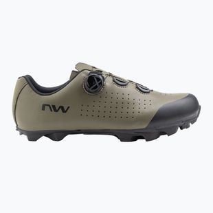 Încălțăminte de ciclism MTB pentru bărbați Northwave Scorpius Plus green forest/black