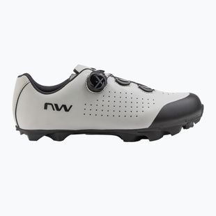Încălțăminte de ciclism MTB pentru bărbați Northwave Scorpius Plus light grey/black