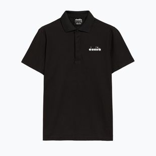 Tricou de tenis pentru bărbați Diadora Statement Polo SS 80013 negru DD-102.176856