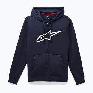 Hanorac pentru bărbați Alpinestars Ageless II Zip Hoodie navy/white