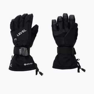 Mănuși de snowboard pentru bărbați Level Half Pipe Gore Tex negru 1011