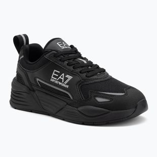Încălțăminte EA7 Emporio Armani Ace Runner New triple black / silver