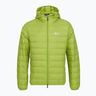 Geacă pentru bărbați EA7 Emporio Armani Train Core Id Down Light Jacket Hoodie macaw green