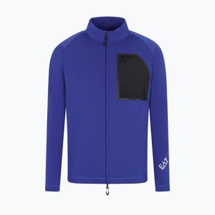 Bluză pentru bărbați EA7 Emporio Armani Ski Cortina Powerstretch Fz clematis blue