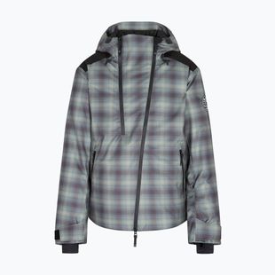 Geacă de schi pentru bărbați EA7 Emporio Armani Ski St. Moritz Fashion fancy green check