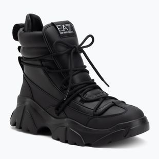 Încălțăminte EA7 Emporio Armani Boot Flakes full black