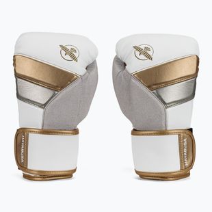 Mănuși de box  Hayabusa T3 white/gold