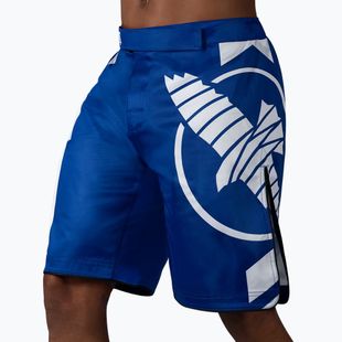 Pantaloni scurți de antrenament Hayabusa Icon Fight blue/white