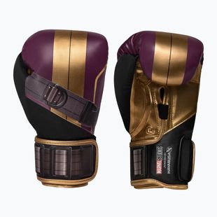 Mănuși de box Hayabusa Marvel's Batroc purple/gold