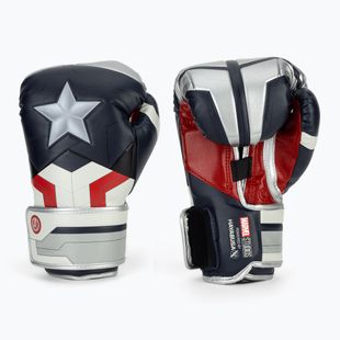 Mănuși de box Hayabusa Marvel's Captain America silver/blue