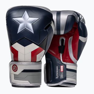 Mănuși de box Hayabusa Marvel's Captain America silver/blue