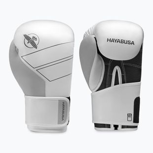 Mănuși de box  Hayabusa S4 Leather white