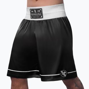 Pantaloni scurți de antrenament Hayabusa Pro Boxing black