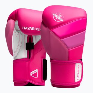 Mănuși de box  Hayabusa T3 Neon neon pink